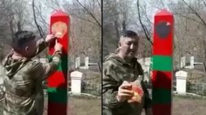 Докопался  до столба