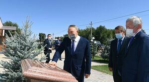 Назарбаев посетил социально-культурные объекты в Жамбылской области