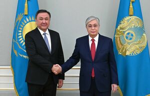 Токаев принял нового генсека Организации тюркских государств