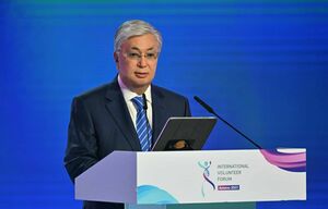 Токаев: Волонтёр - это, прежде всего, патриот своей страны