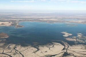 1 млрд кубометров воды направили с октября по январь в Северное Аральское море