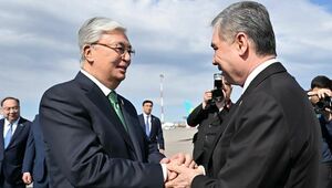 Гурбангулы Бердымухамедов прибыл в Казахстан