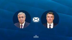Токаев поздравил президента Хорватии с Днем государственности