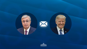 Глава государства поздравил Президента США
