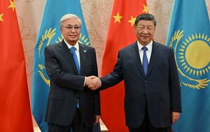 Глава государства провел переговоры с Председателем КНР Си Цзиньпином