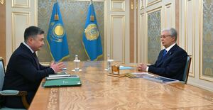 Президент принял председателя Национального банка
