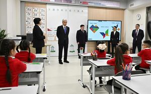 Касым-Жомарт Токаев посетил школу New Generation School Astana