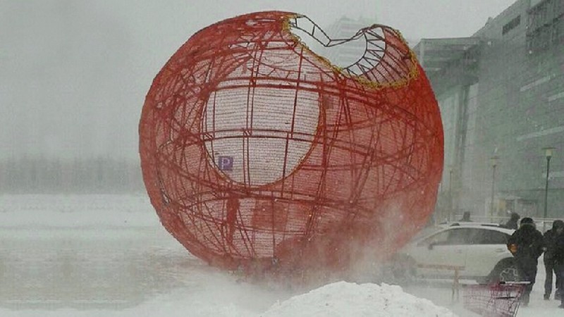 Больше других ураган напугал жителей Астаны.