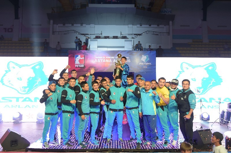 Astana Arlans - трехкратный чемпион WSB!