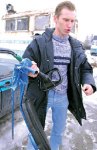 Санки на штрафстоянке 