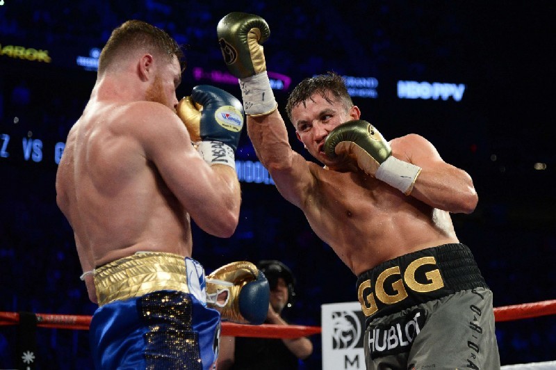 В первом поединке между GGG и КАНЕЛО была зафиксирована ничья.