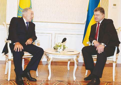Назарбаев готов помочь в урегулировании украинского конфликта