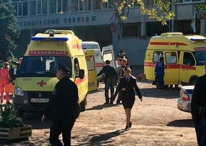 10 человек погибли и 50 ранены из-за подрыва взрывного устройства в колледже в Крыму