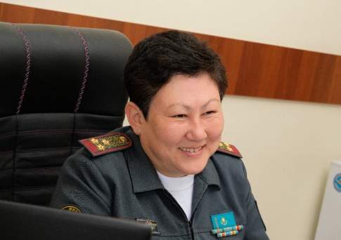 Гаухар САРЛЫБАЕВА, военком: Мечтаю стать генералом