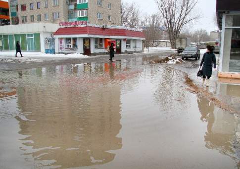 Дождались большую воду